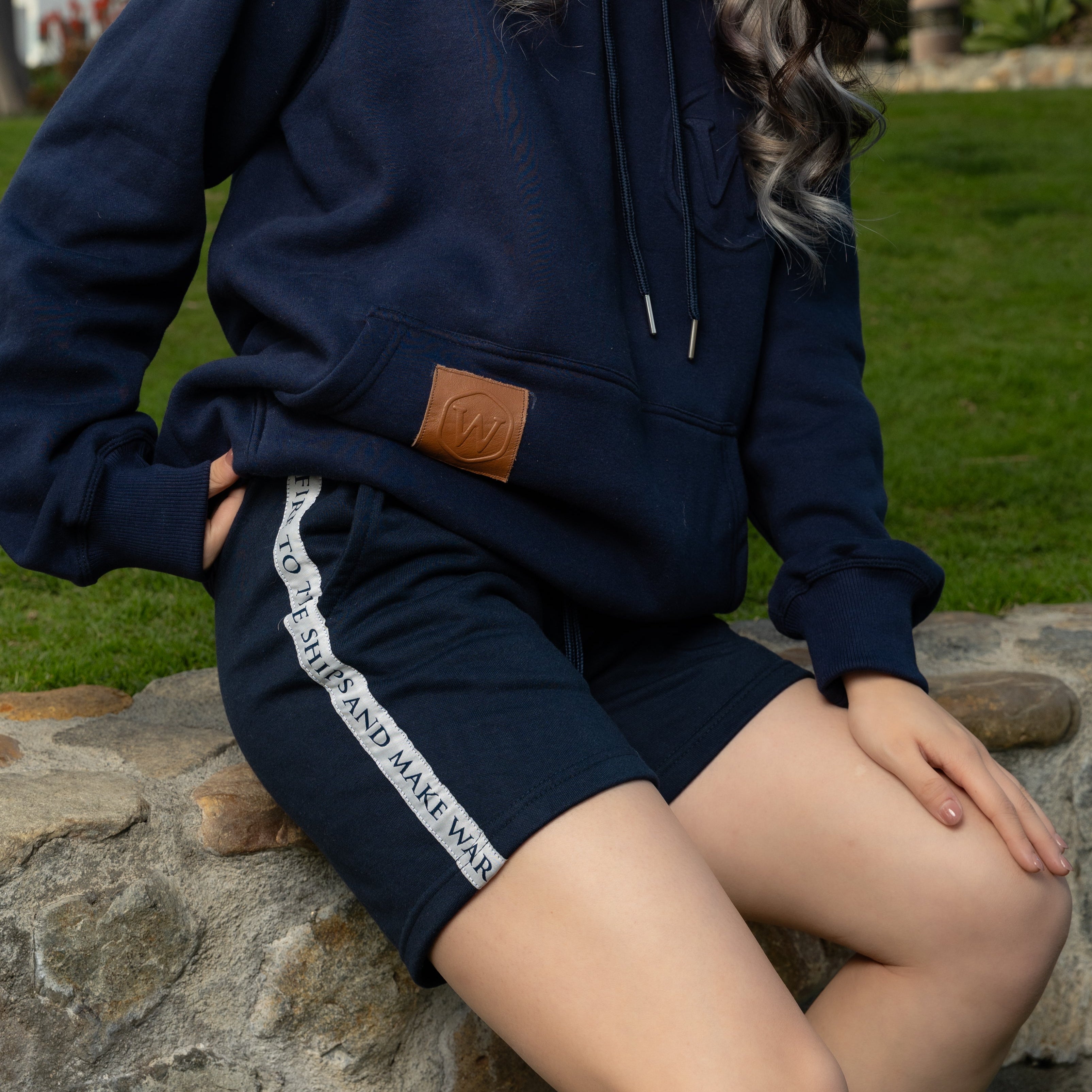 Burn the Ships Terry Cotton Shorts