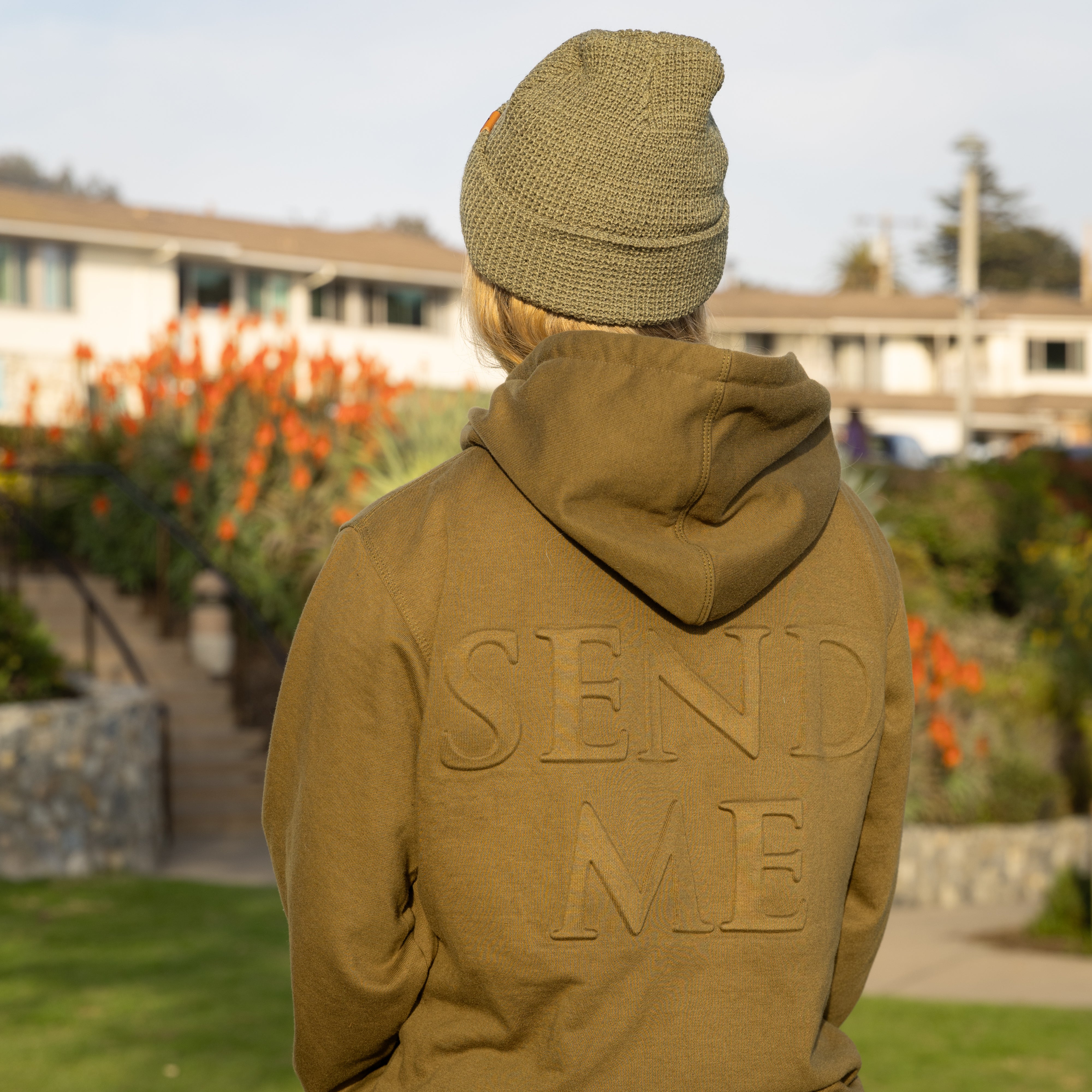 Send Me Terry Cotton Hoodie