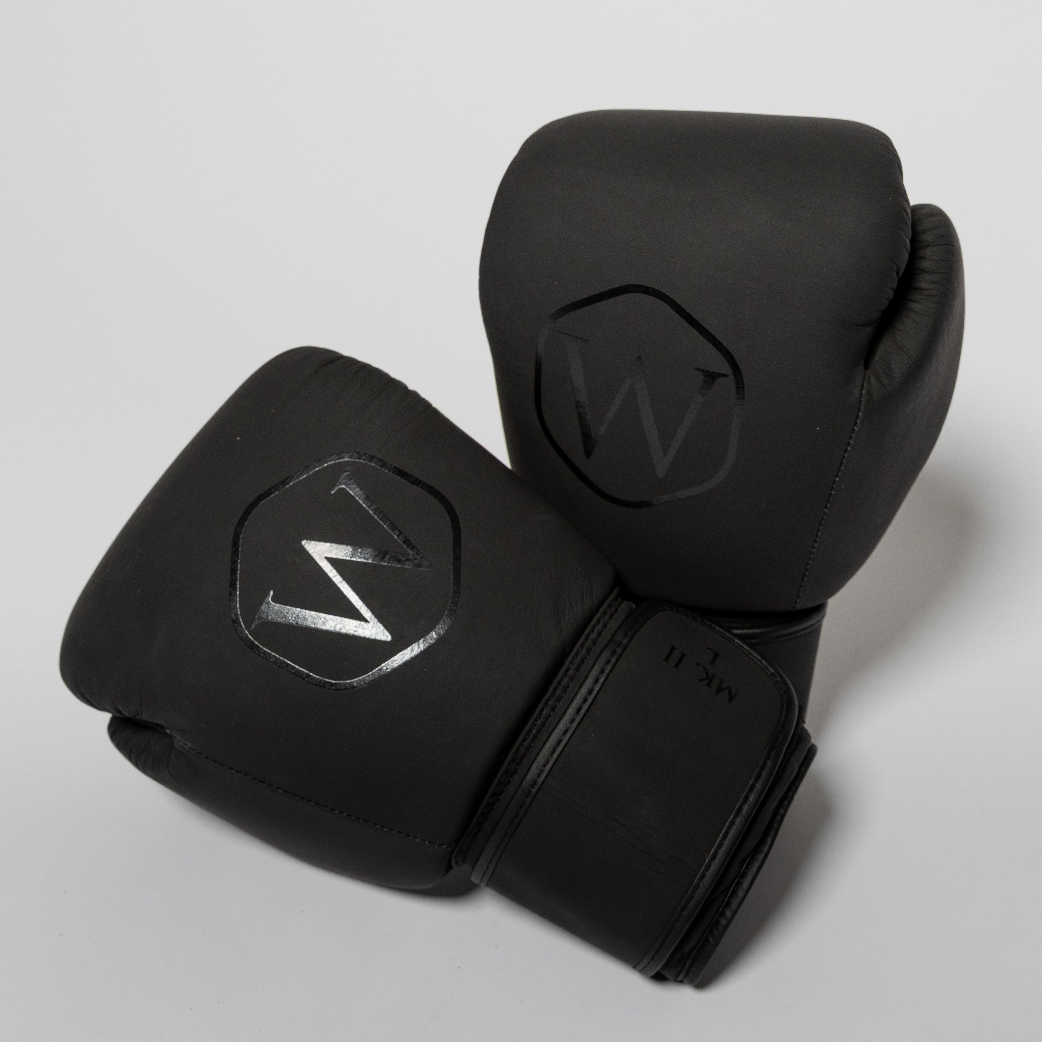 WAR Leather Boxing Gloves 2.0 - Stealth Series