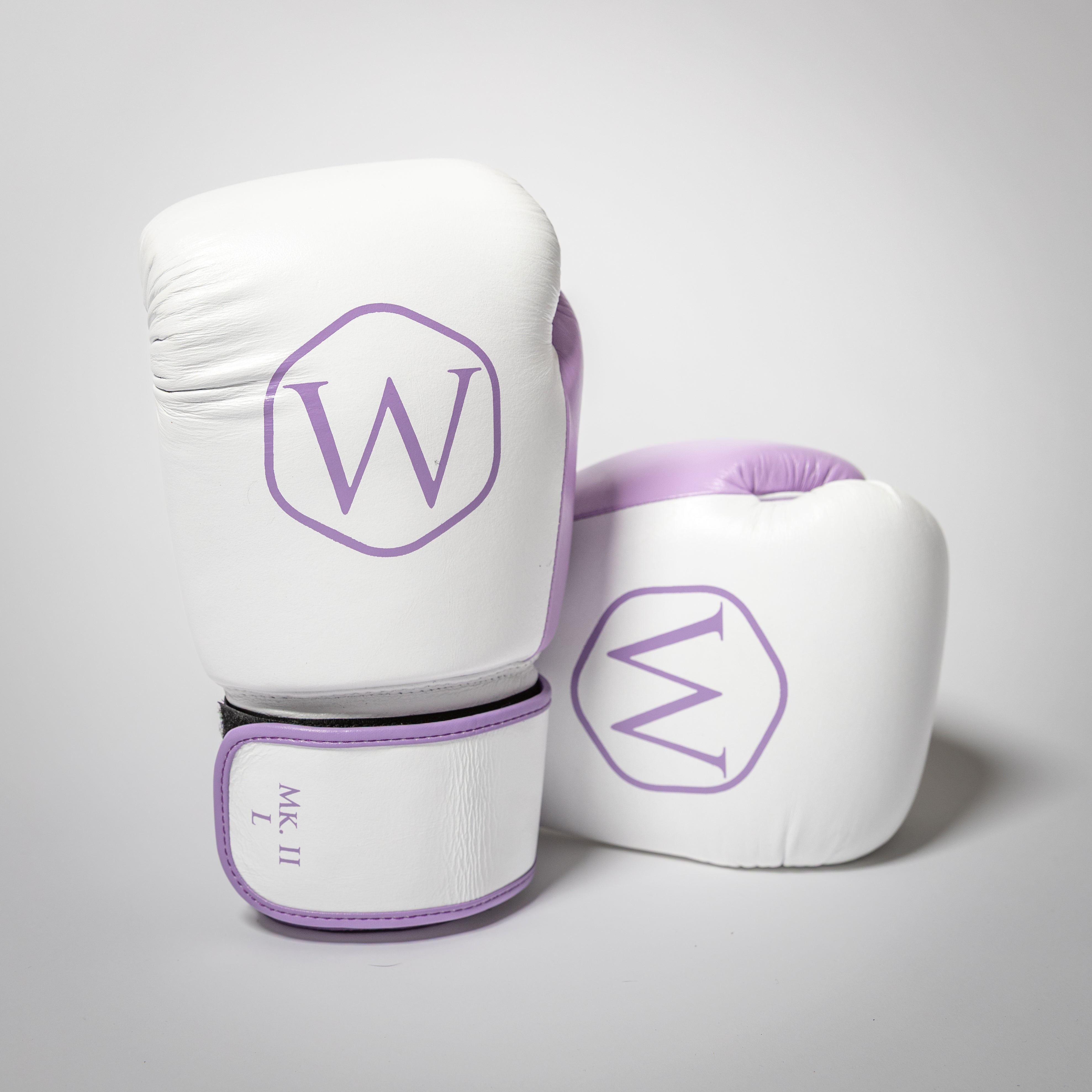 WAR Leather Boxing Gloves 2.0 - Lavender Luxe